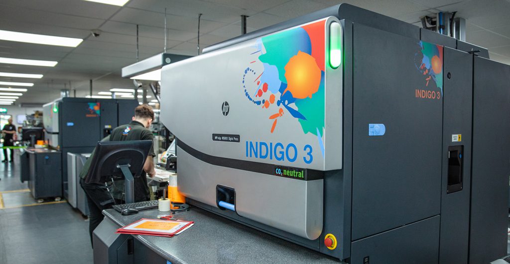 HP Indigo 6900 at Baker Labels