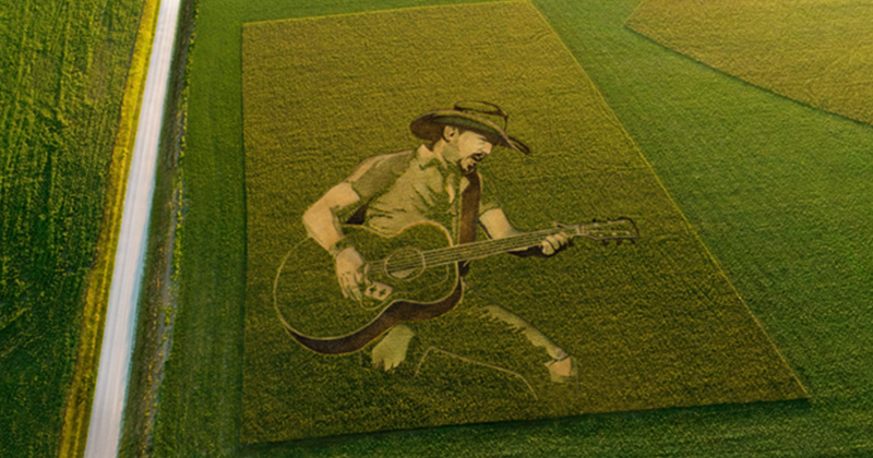 Advertising is everywhere, but it might be a new form that captures the imagination: In July 2018 an artist was commissioned by Spotify to create a picture out of a field of crops (Lawhorn, 2018). This was a painstaking labor which consisted of ’34 days in a row of work’. It also used a large amount of weed killer, which can have a negative impact on the environment.